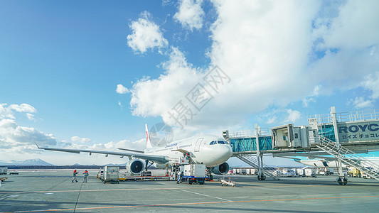日本北海道新千岁机场背景图片