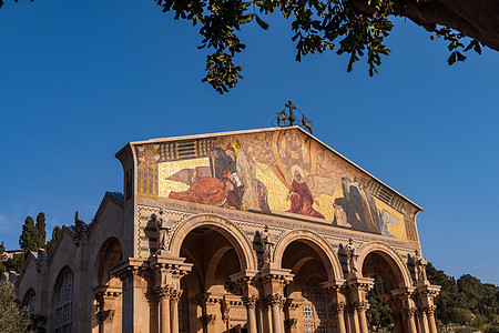 耶路撒冷客西马尼园万国教堂图片