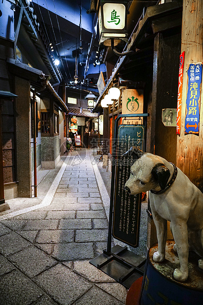 日本大阪梅田地下美食街图片