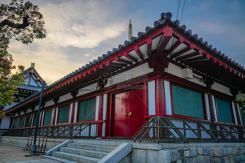 日本大阪四天王寺建筑图片