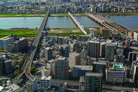 日本大阪梅田空中庭园及周围图片