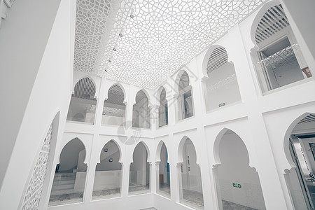 摩洛哥酒店摩洛哥风情室内建筑风格设计背景