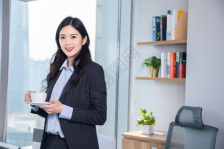 青海美女商务精英女性形象背景