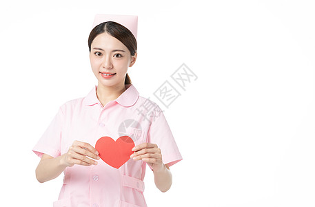 医疗服务女性护士形象背景
