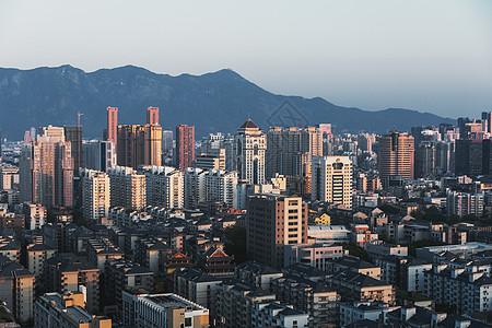 福州建筑群繁华城市高清图片