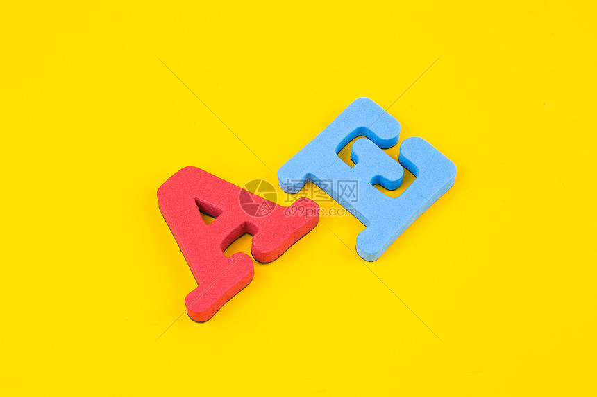 卡通拼字创意摄影ae