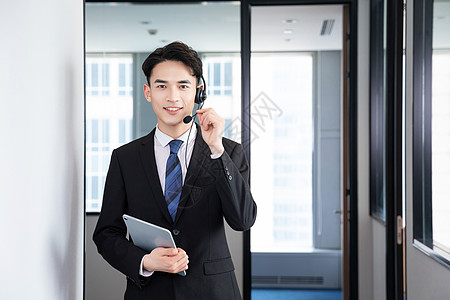 客服电话商务电话客服背景