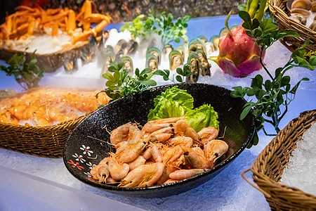 海鲜自助餐餐厅自助餐图片素材