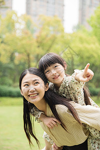 母女图片可爱母女背景