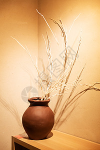 陶瓷花瓶背景图片