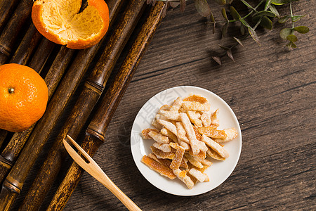 陈皮蜜饯橘子蜜饯高清图片