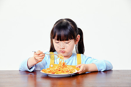 小女孩厌食图片