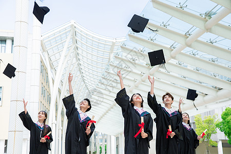 学校展板大学生毕业季背景