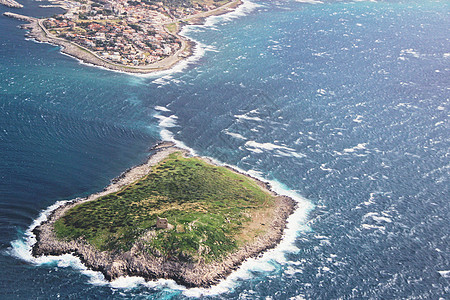 西西里岛海岛背景