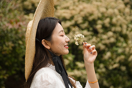 复古美女郊游背景图片