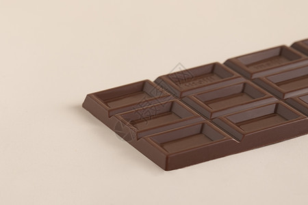 一整块巧克力背景图片