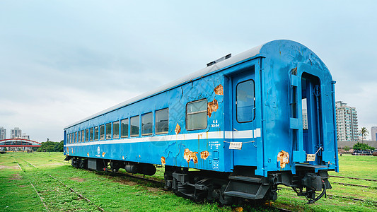 台湾火车车厢背景图片