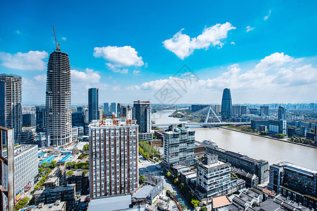 宁波外滩宁波城市风景背景