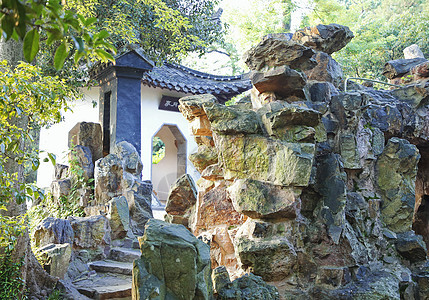 扬州大明寺庭院图片