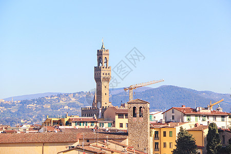 意大利佛罗伦萨市政厅钟楼图片