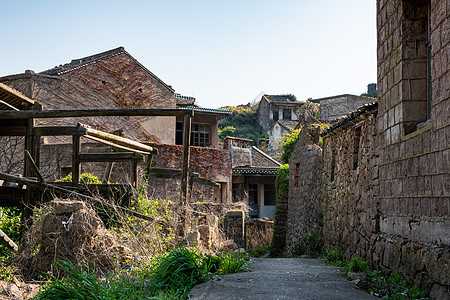 枸杞岛无人村图片