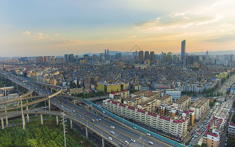 高架桥梁昆明城市高架环线桥梁背景