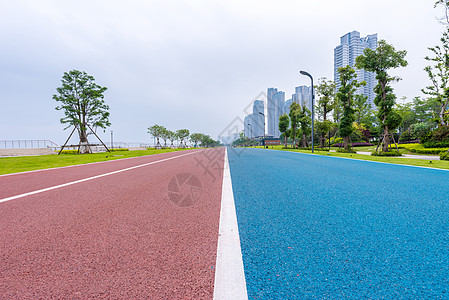 彩虹渐变厦门彩虹跑道背景