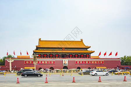 故宫博物北京天安门背景