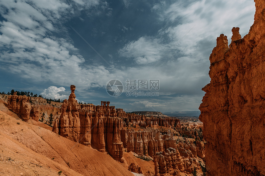 美国大峡谷石林景观图片