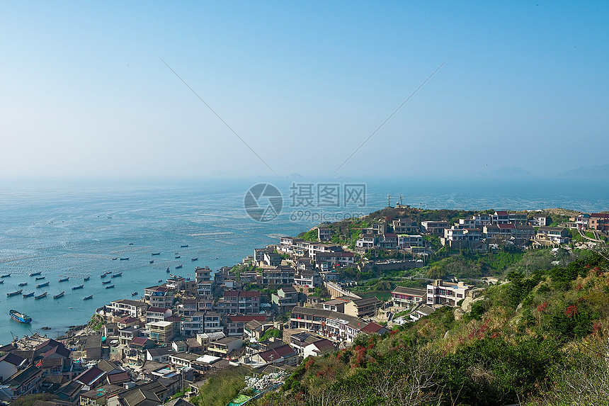 枸杞岛海边小镇图片