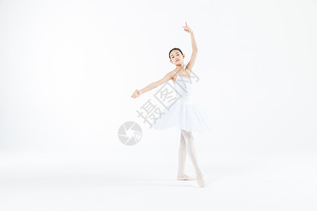 跳舞的女孩小女孩跳芭蕾舞背景