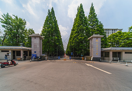 南京农业大学校门背景