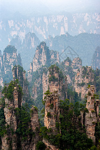 张家界山峰张家界自然风光背景