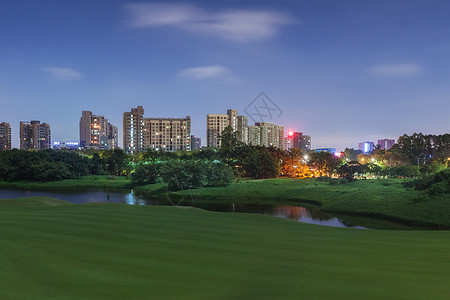 夜景街道缤纷夜景背景