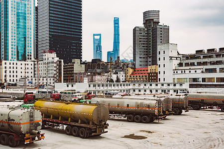 上海城市发展建设高清图片素材