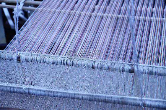 传统手工织布图片