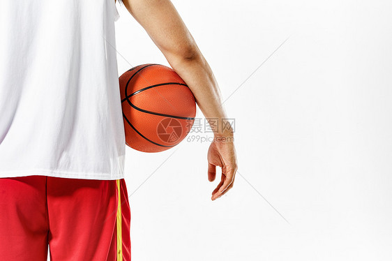 篮球运动员背影图片