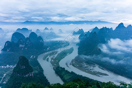 桂林山水背景