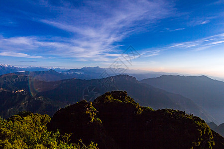 桂林山水夜色背景图片