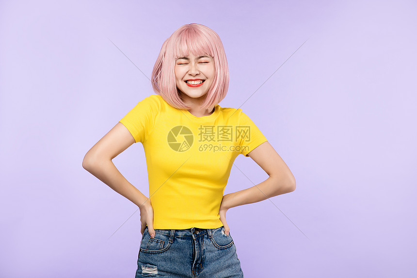 活力少女图片