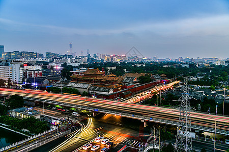 北京雍和宫全景图片