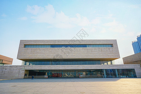 天津美术馆背景图片