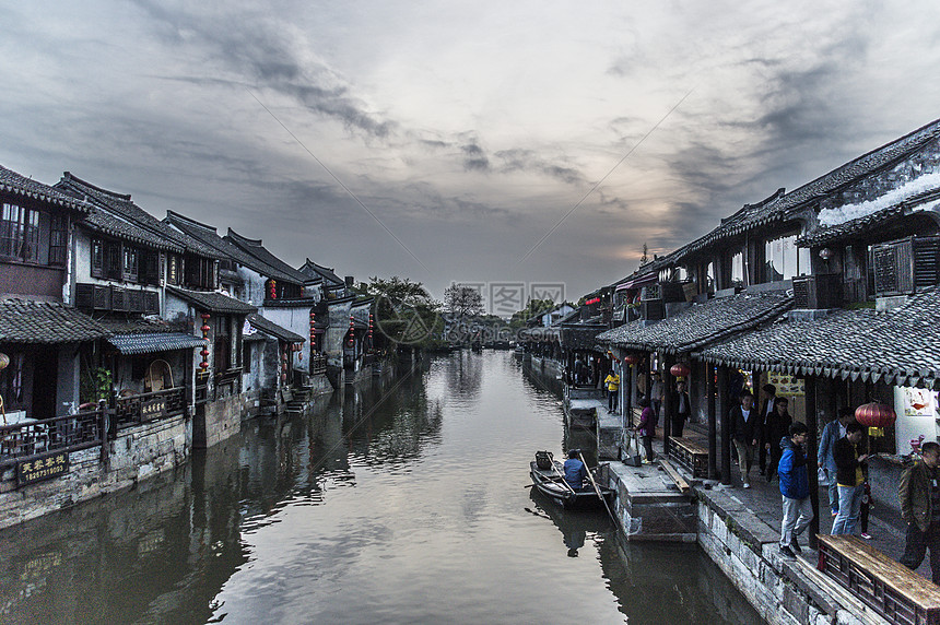 西塘古镇景色图片