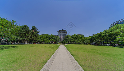 浙江大学校园环境高清图片