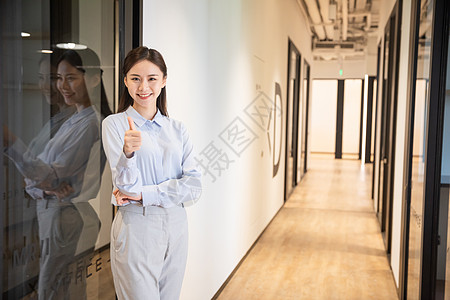 职场女商务女青年背景