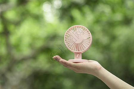 夏季风扇背景图片