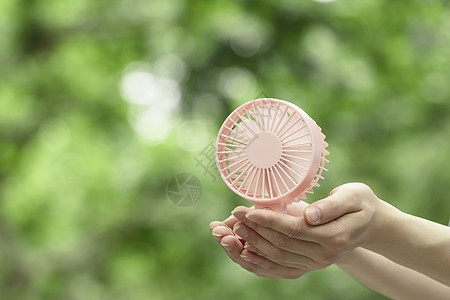 夏季风扇背景图片