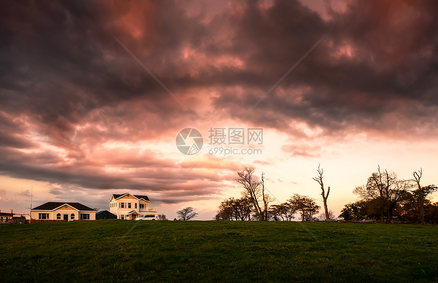 日出日落风景图片