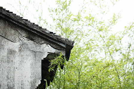 苏州古建筑古式建筑背景