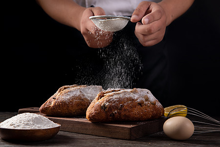 烘焙面包面包制作高清图片